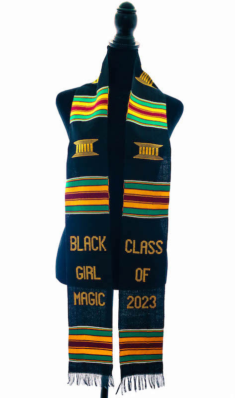 African graduation outlet scarf